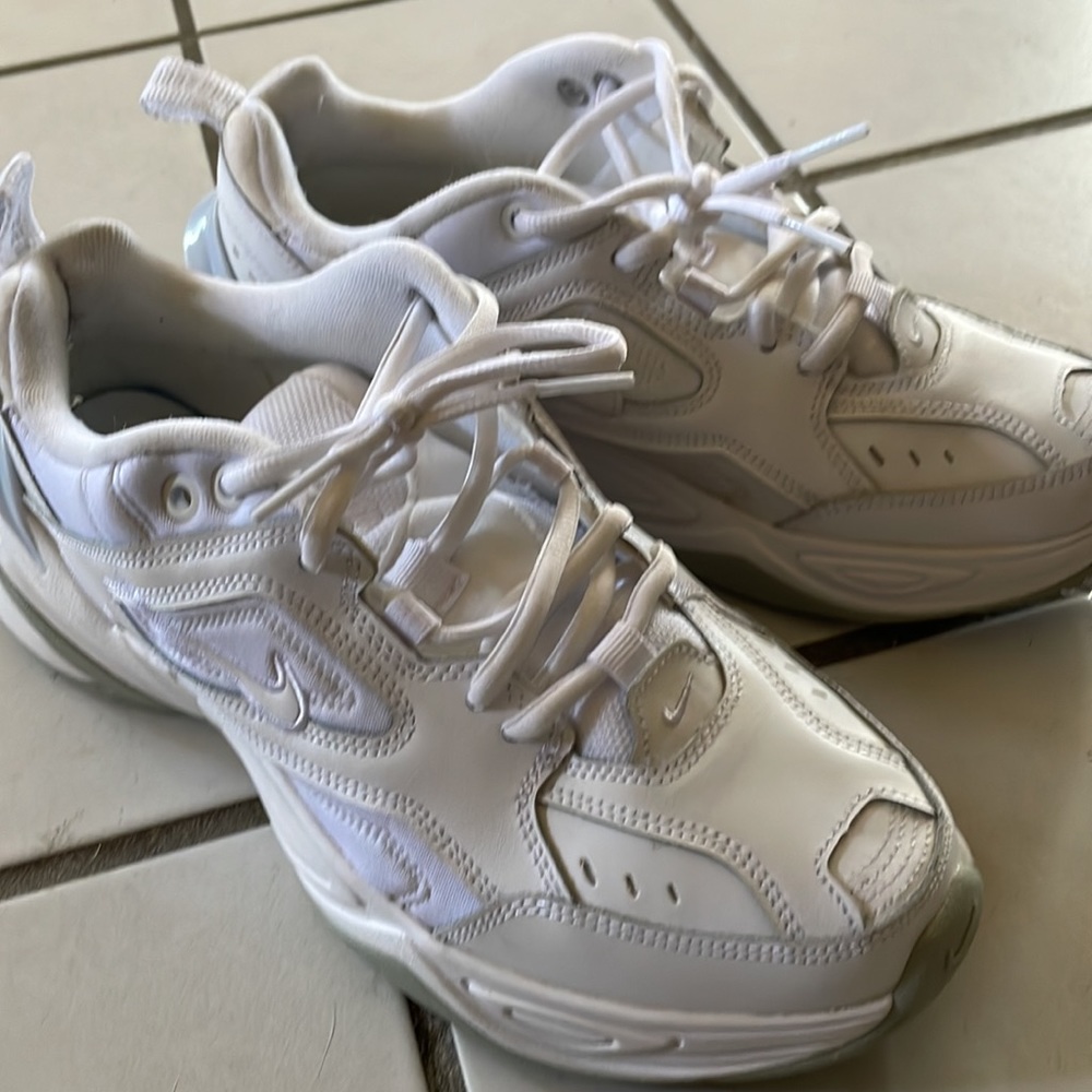 Nike White Tekno Shoes